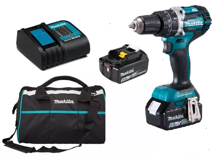 DHP484ST Rotomartillo Atornillador Inalámbrico 1/2″ Makita