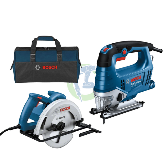 Sierra Circular GKS 130 + Sierra Caladora GST 750 Bosch
