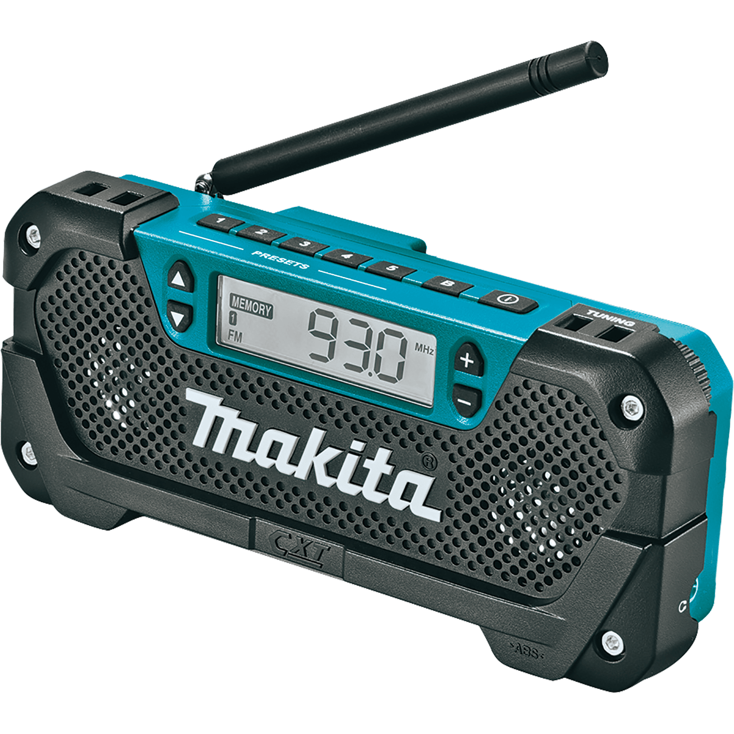 Radio portatil RM02 con entrada auxiliar li-ion s/bat y carg 12V Makita –  Centro de Herramientas y Servicio