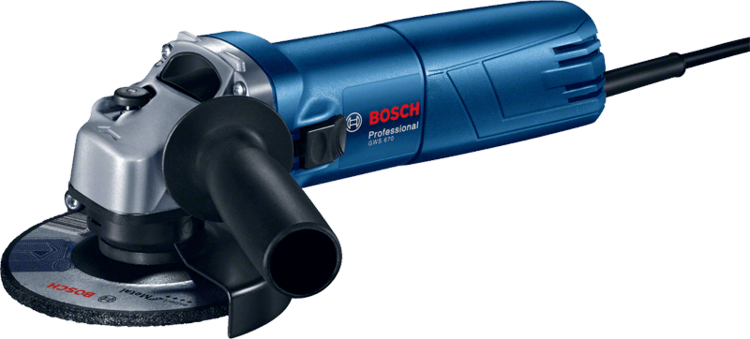 Amoladora Angular 4 1/2” Bosch GWS 670 – Centro de Herramientas y Servicio